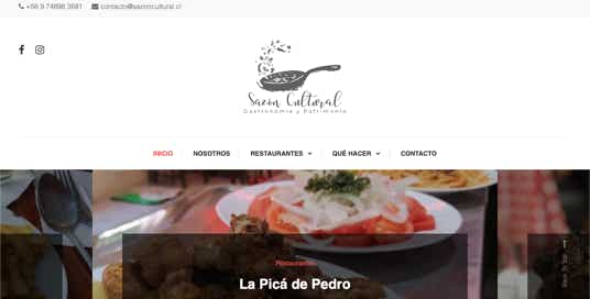 web blog que recopila la cultura gastronómica de Concepción, Chile.
